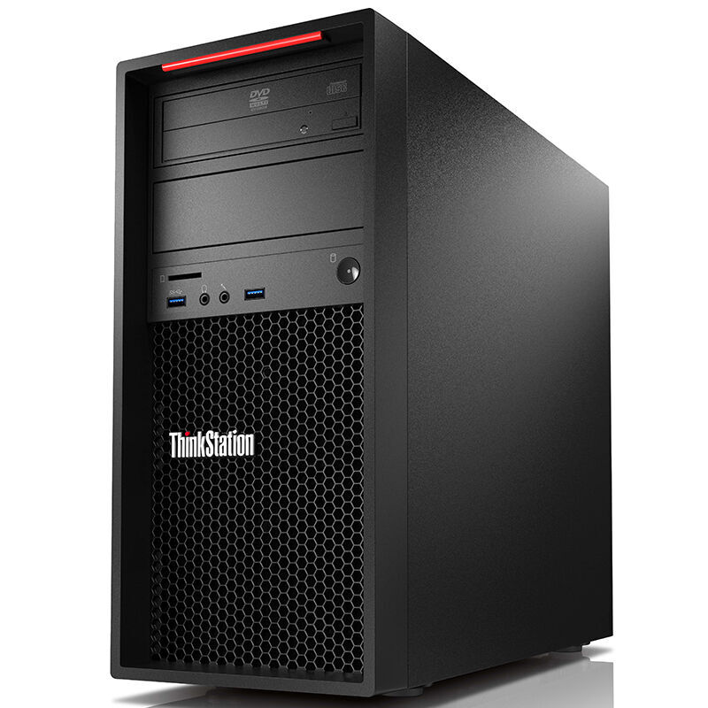 聯想(ThinkStation)P410工作站 圖形工作站塔式主機 P400升級 E5-1630V4 16G 1T NVS 315 1G獨顯